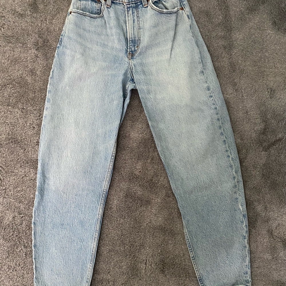 Abercrombie & Fitch Light Blue High Rise Jeans